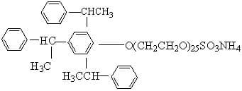 Ristyrenephenol polyoxyethylene ether ammonium sulfonate
